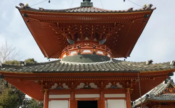 龍泉寺の多宝塔
