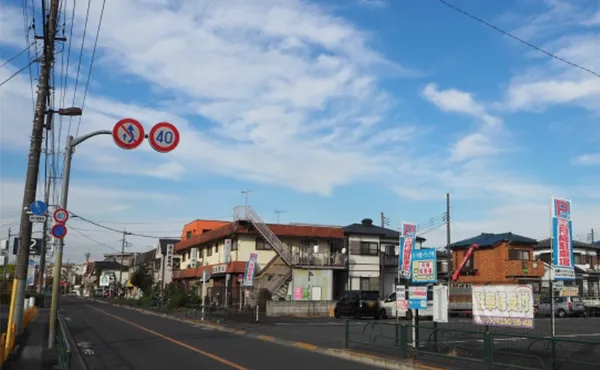 武蔵村山市の町並み