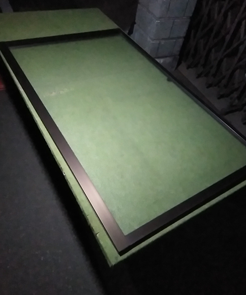 窓のガラス割れ替え